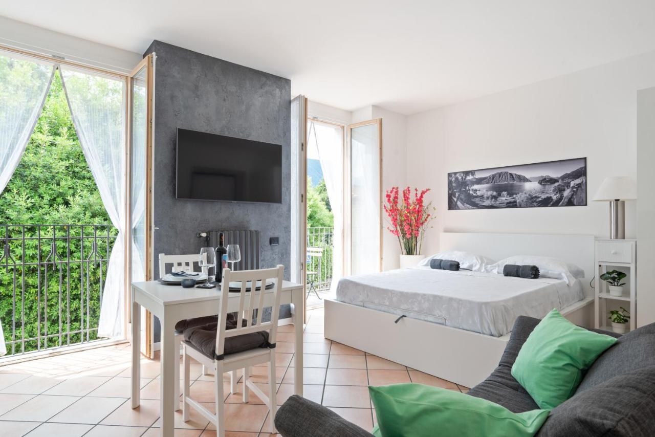 Lake Como Studio With Balcony And Private Parking Ossuccio Buitenkant foto