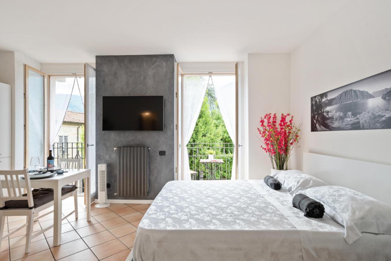 Lake Como Studio With Balcony And Private Parking Ossuccio Buitenkant foto